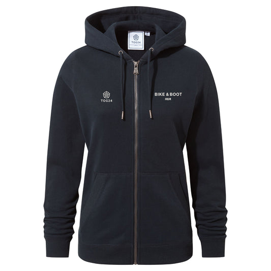 Bike & Boot Womens - Norwood Zip Hoody Dark Indigo