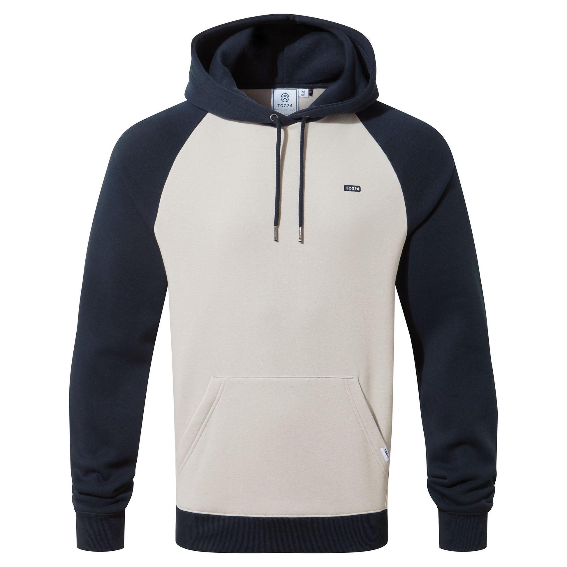 Noston Mens Supersoft Raglan Hoody - Dark Indigo