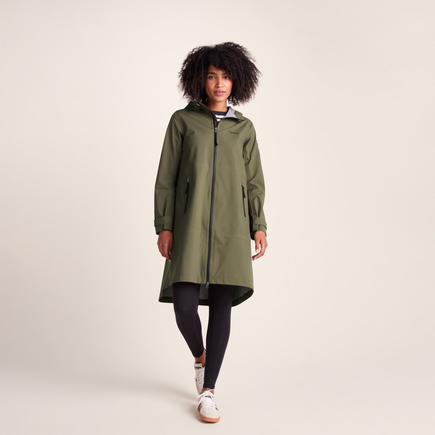 Nova Womens Performance Waterproof Jacket - Khaki