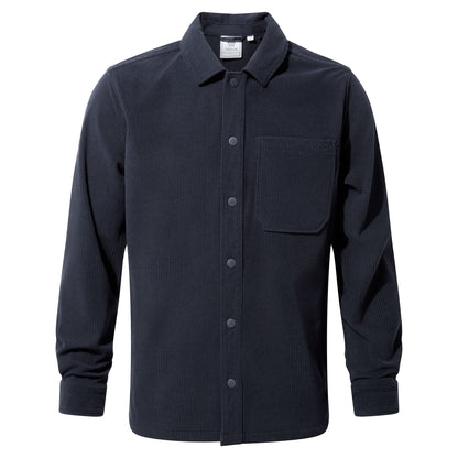 Olson Mens Chunky Corduroy Shacket - Dark Indigo