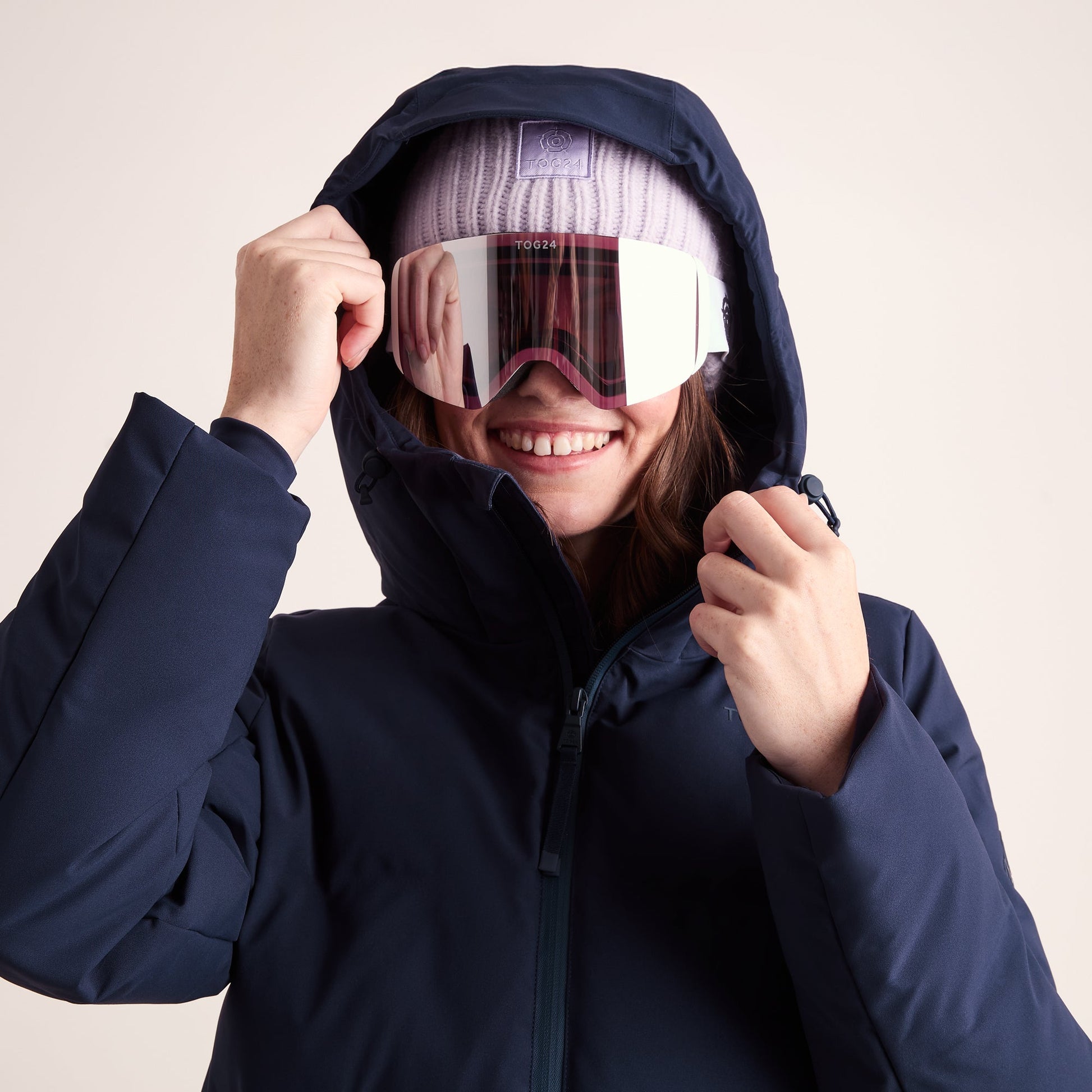 Orelle Womens Insulated Ski Jacket - Oxford Blue