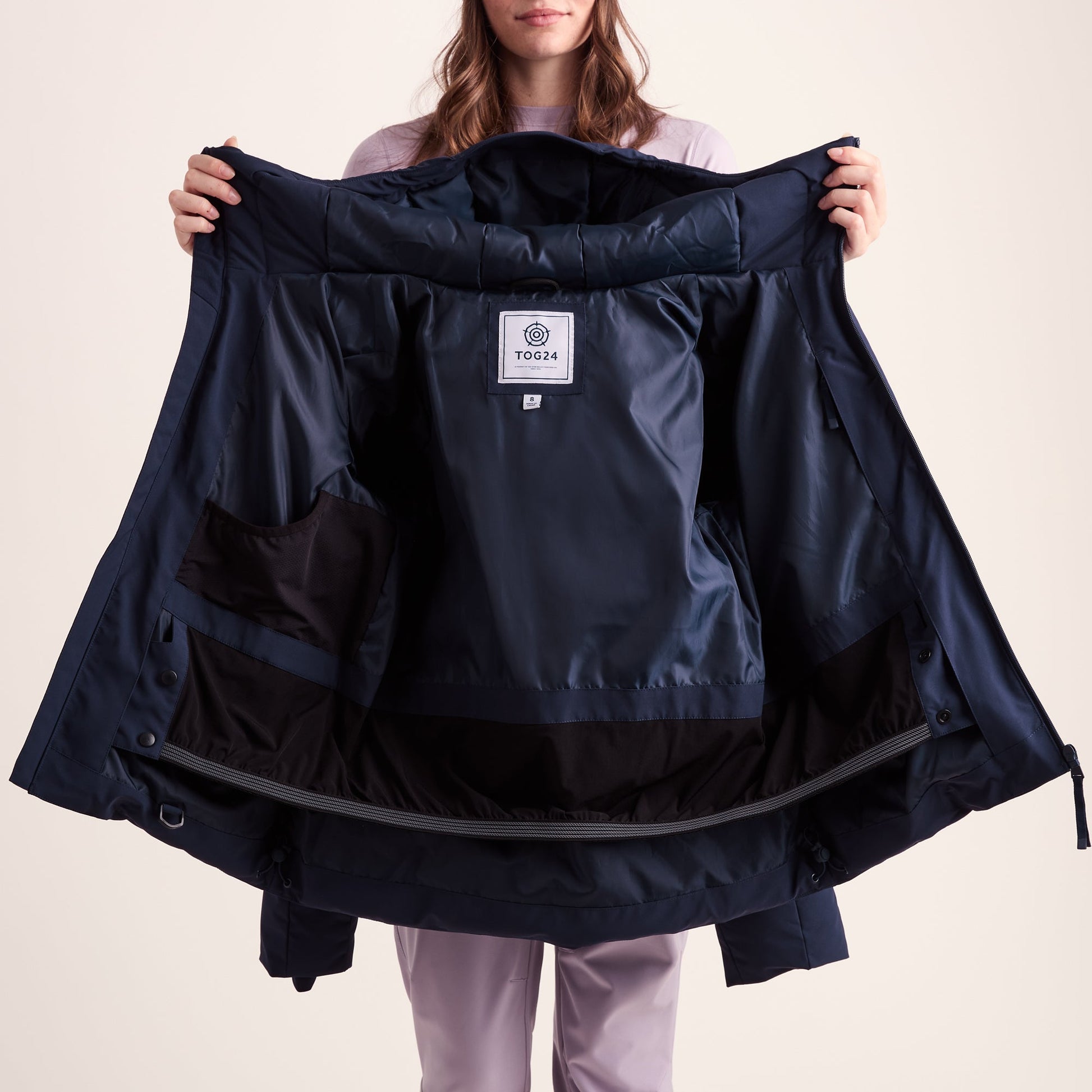 Orelle Womens Insulated Ski Jacket - Oxford Blue