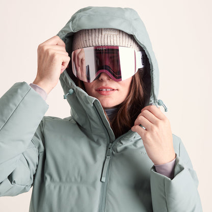 Orelle Womens Insulated Ski Jacket - Mist Grey