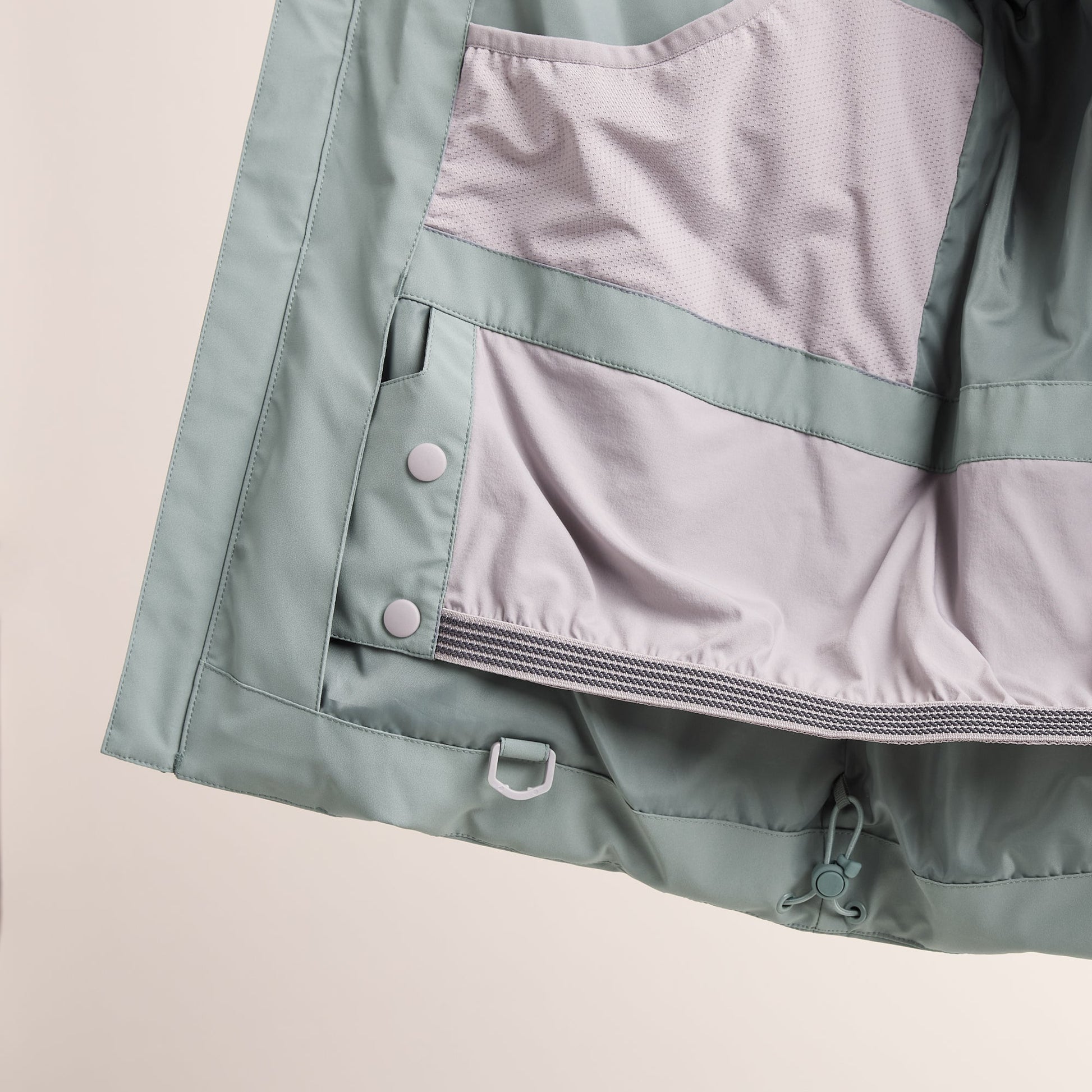 Orelle Womens Insulated Ski Jacket - Mist Grey