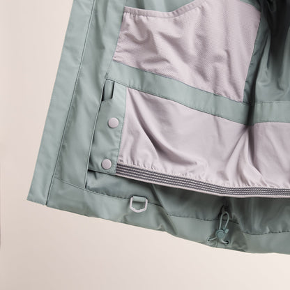 Orelle Womens Insulated Ski Jacket - Mist Grey