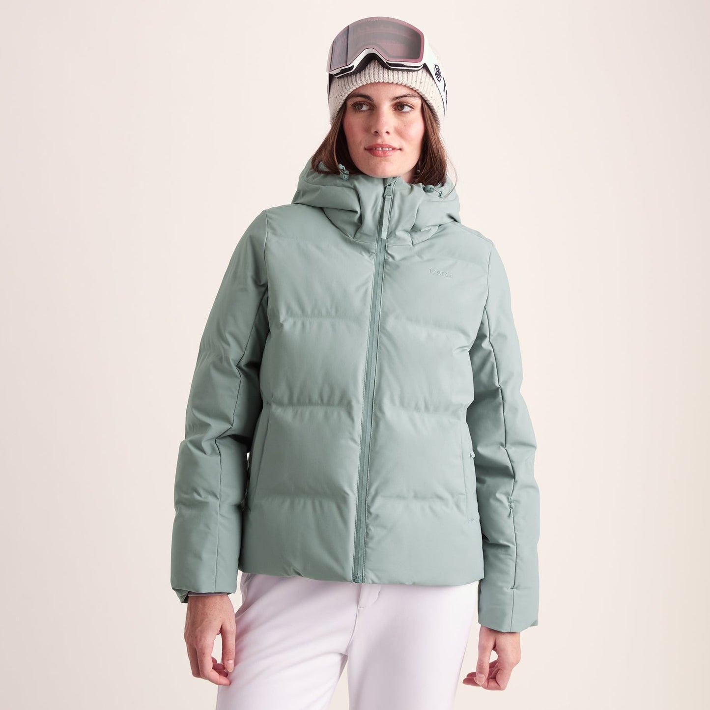 Orelle Womens Insulated Ski Jacket - Mist Grey