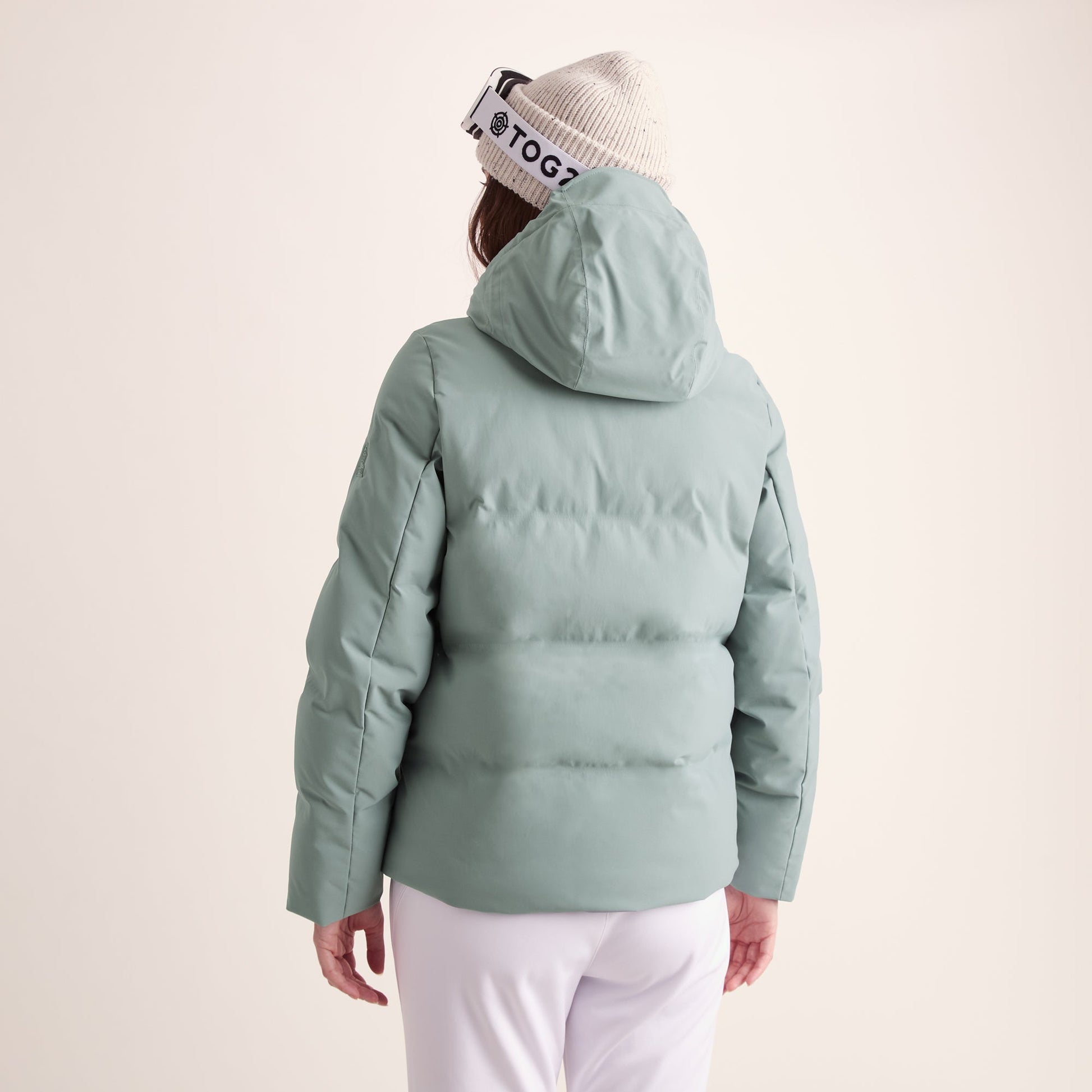 Orelle Womens Insulated Ski Jacket - Mist Grey