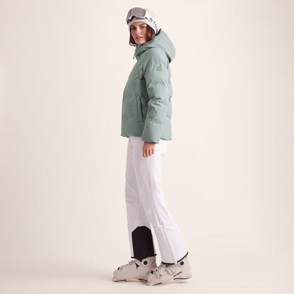 Orelle Womens Insulated Ski Jacket - Mist Grey