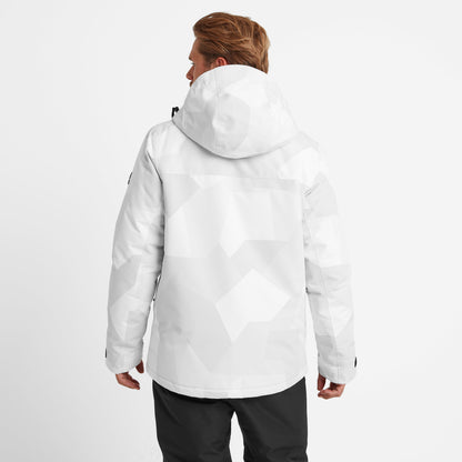 Palisade Mens Ski Jacket - Light Grey Camo