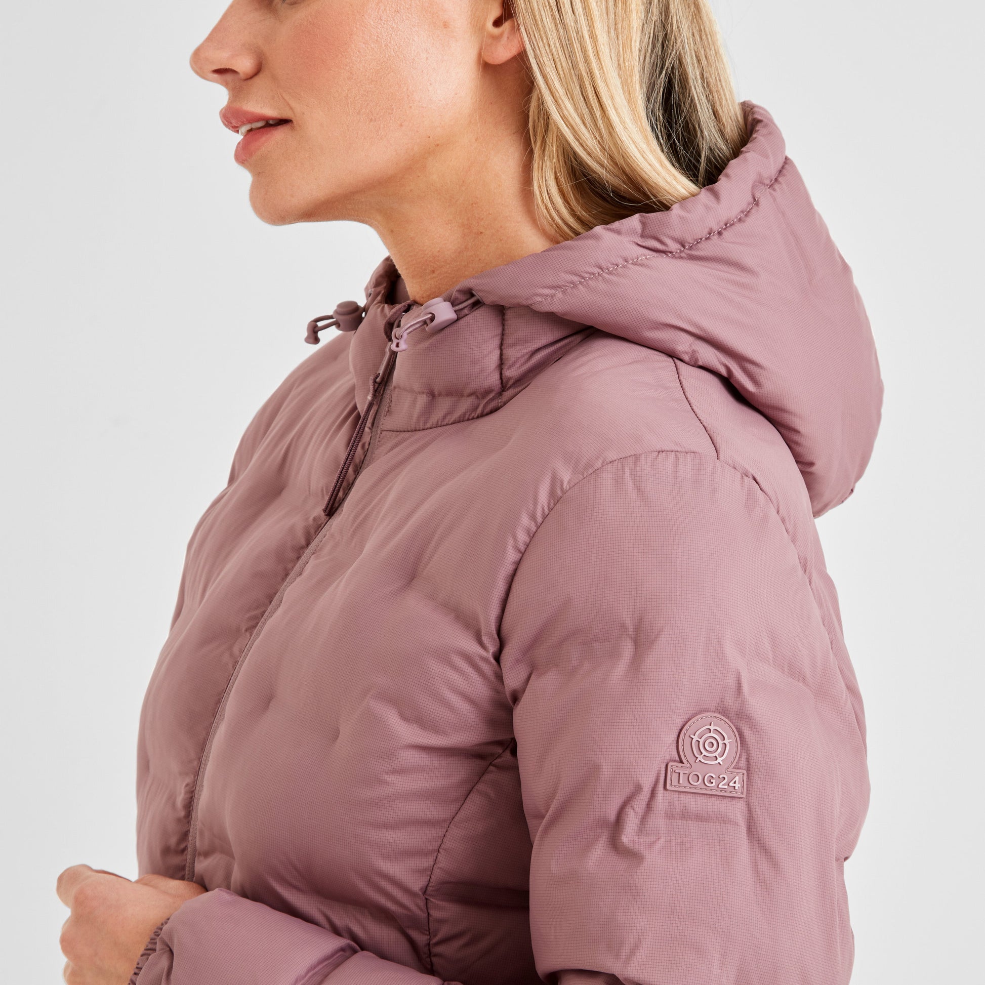 Palmer Womens Shower Resistant Insulated Jacket - Mauve