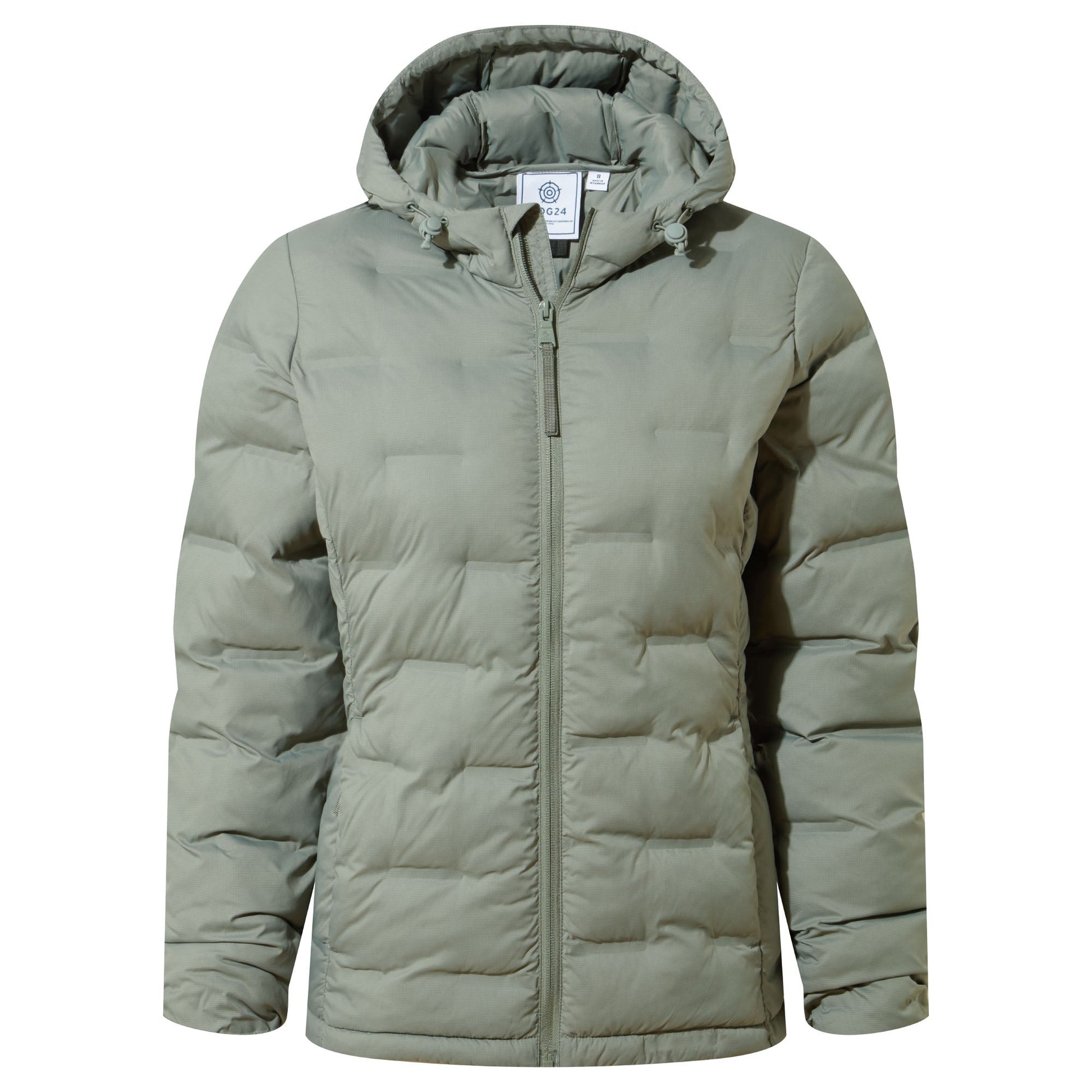 Palmer Womens Shower Resistant Insulated Jacket - Faded Khaki