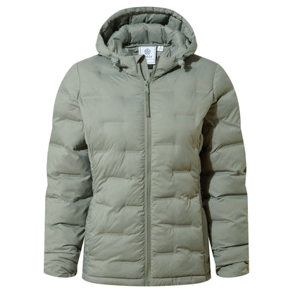 Palmer Womens Shower Resistant Insulated Jacket - Faded Khaki