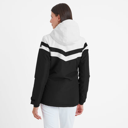 Panorama Womens Ski Jacket - Black/Optic White