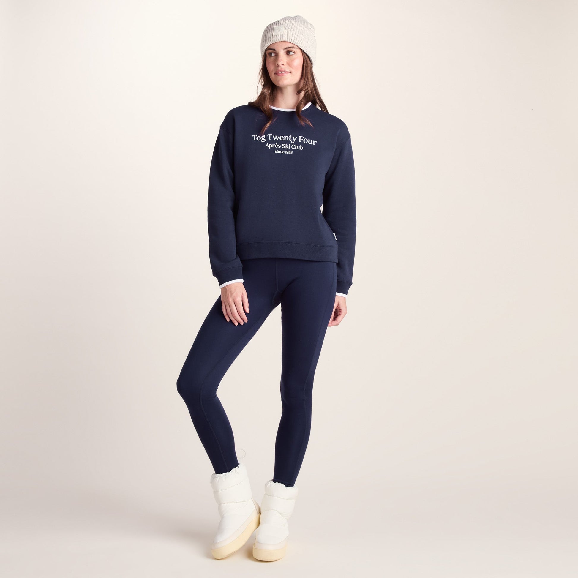 Peggy Womens Supersoft Sweat - Oxford Blue