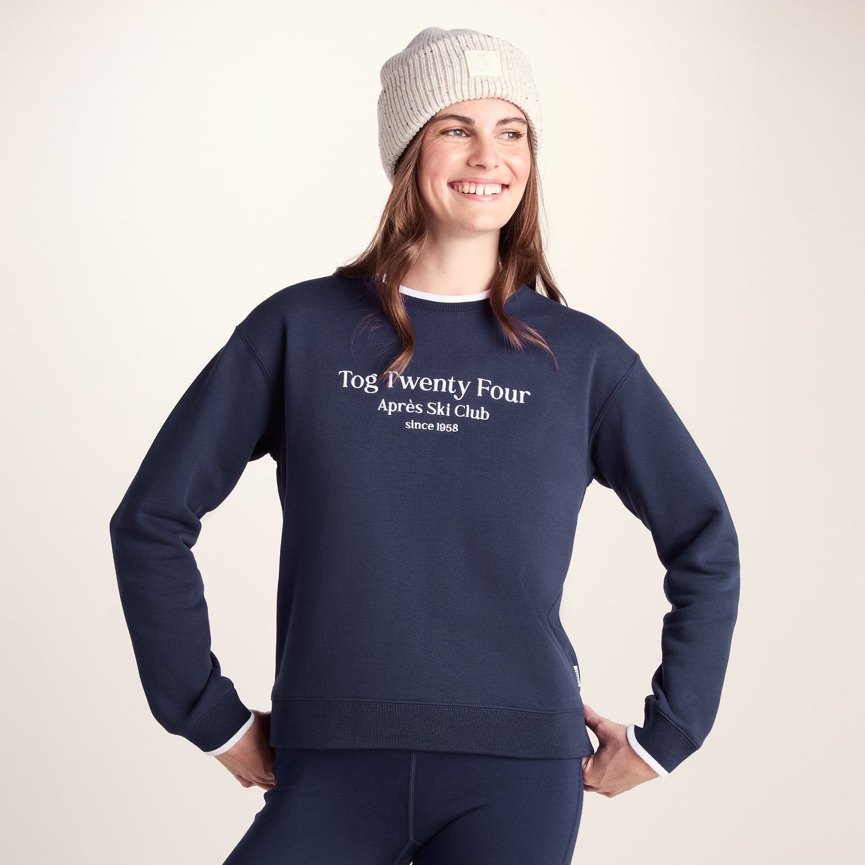 Peggy Womens Supersoft Sweat - Oxford Blue