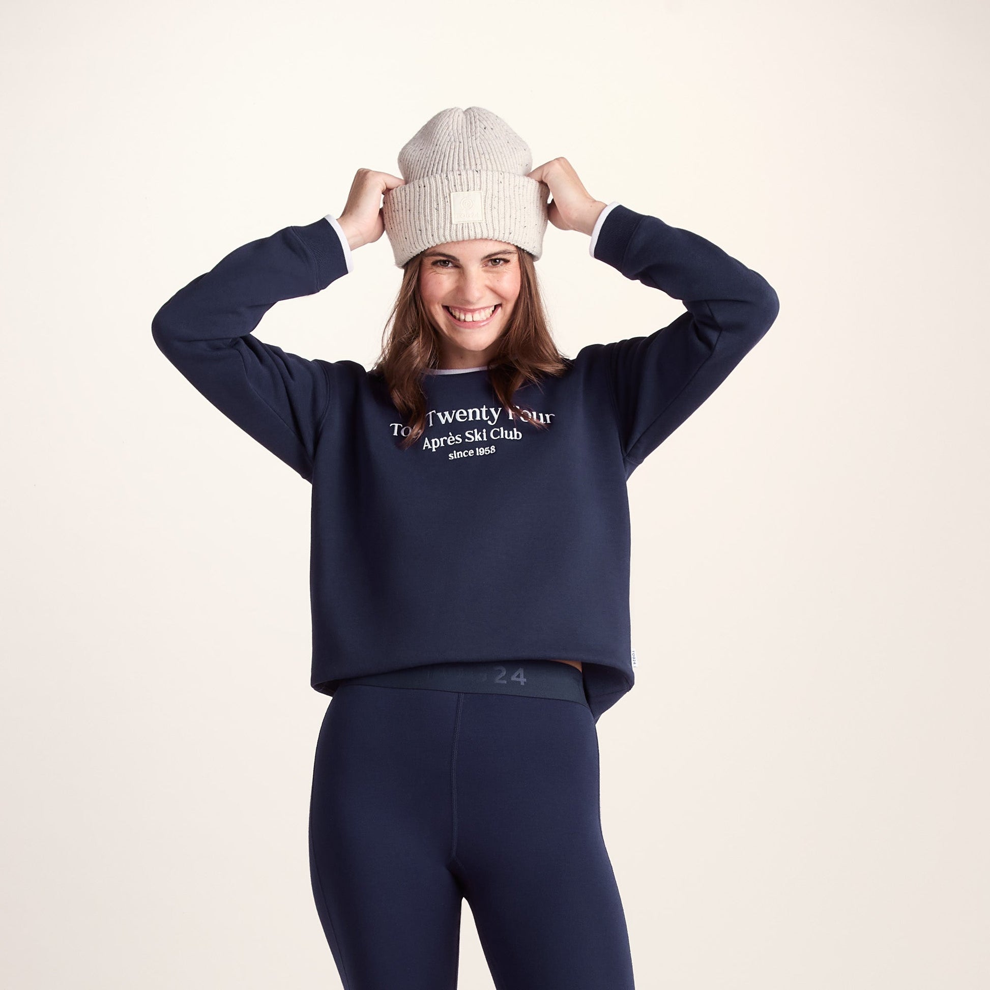 Peggy Womens Supersoft Sweat - Oxford Blue