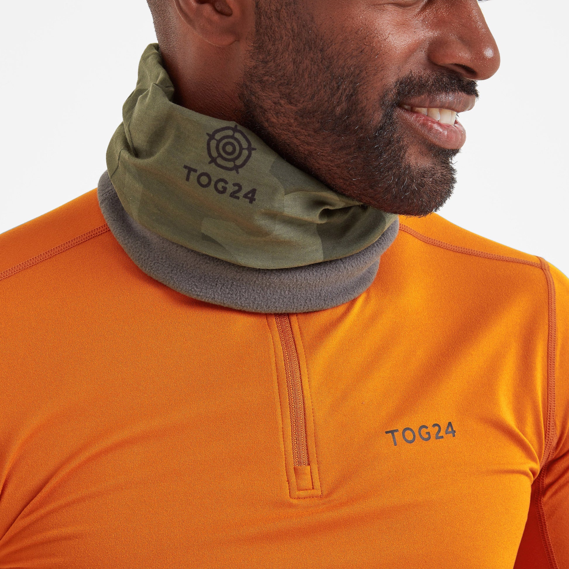 Polar Multifunctional Neck Warmer - Khaki Pixel Camo
