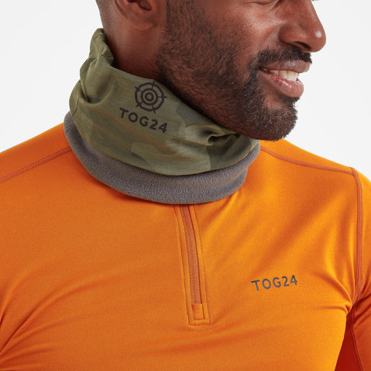 Polar Multifunctional Neck Warmer - Khaki Pixel Camo