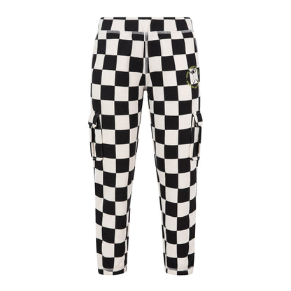 Polypay Kids Shaun the Sheep Sweat Pant - Black Woolly Checkerboard