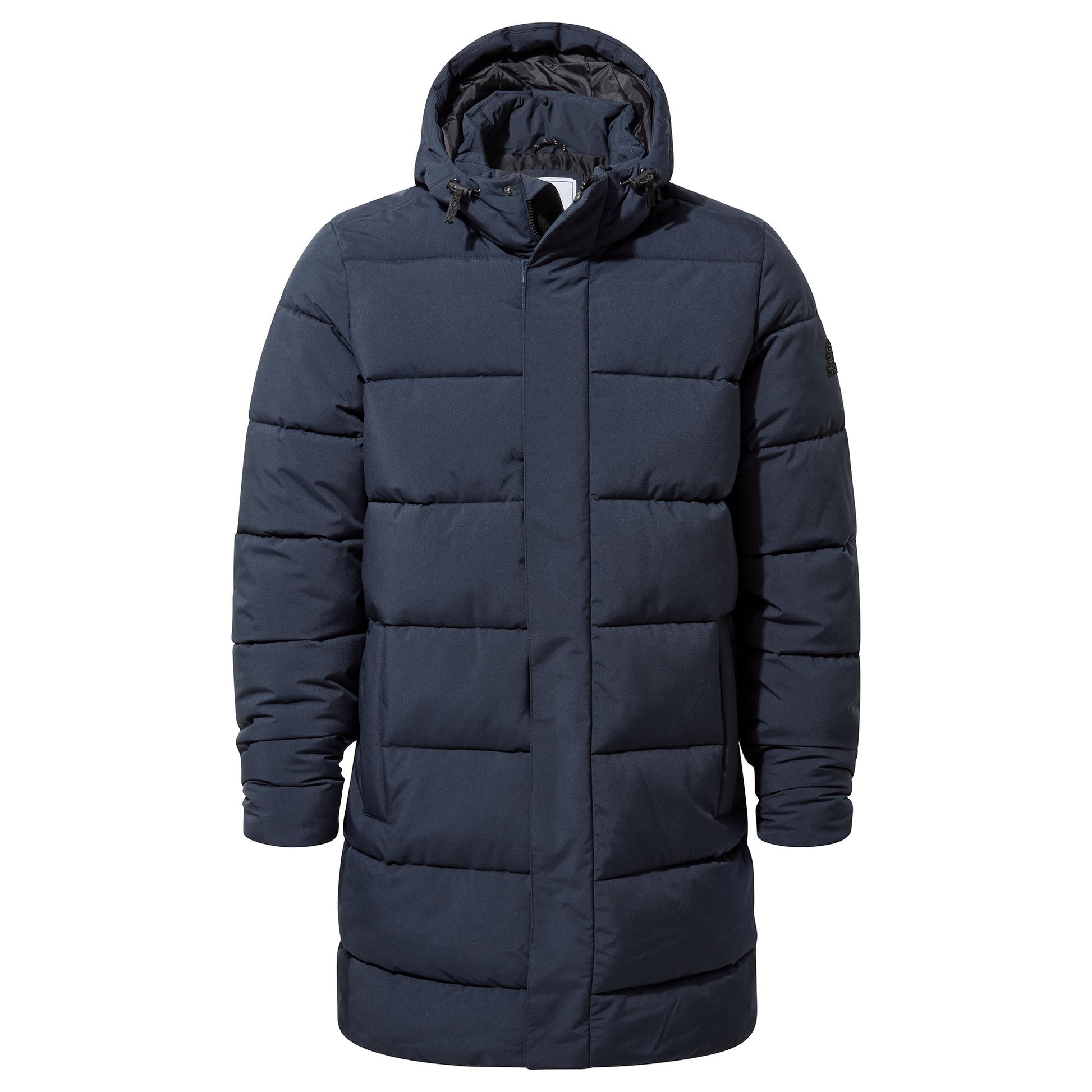 Preece Mens Long Shower Resistant Insulated Jacket - Dark Indigo