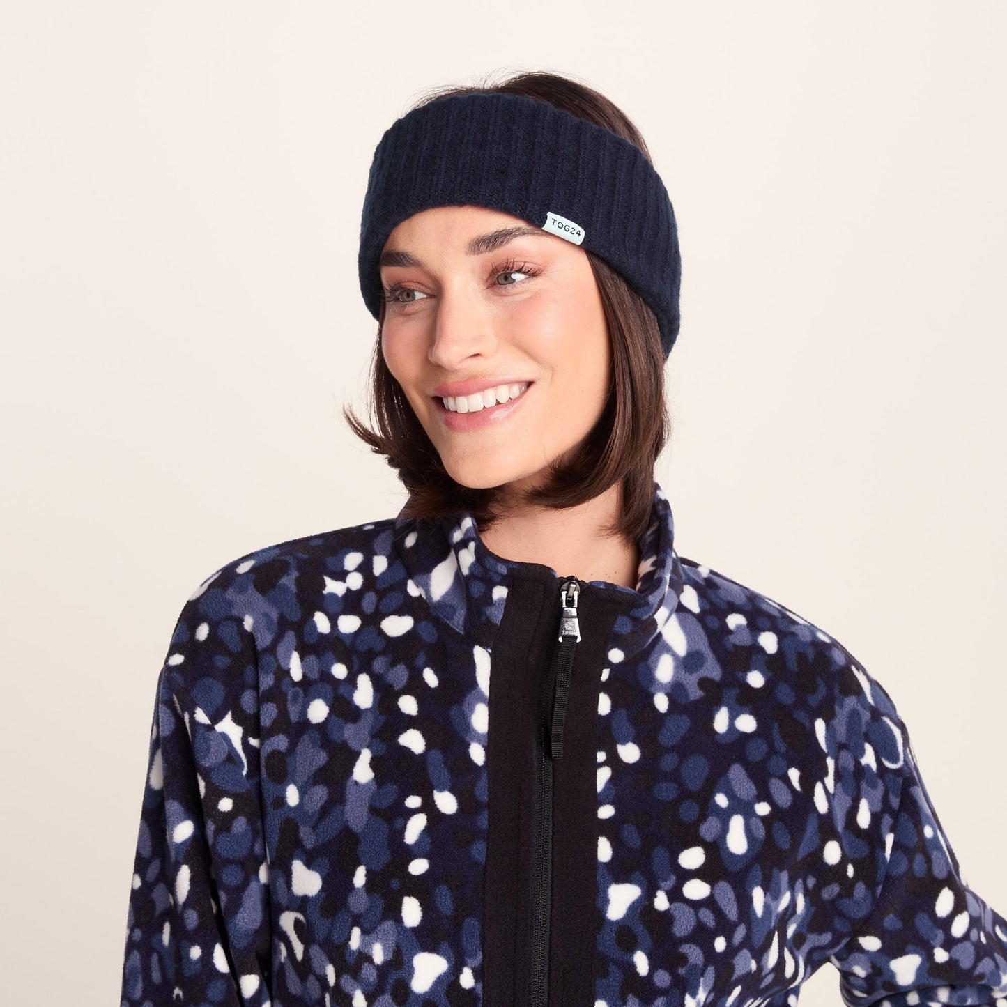 Ranora Knit Headband - Oxford Blue