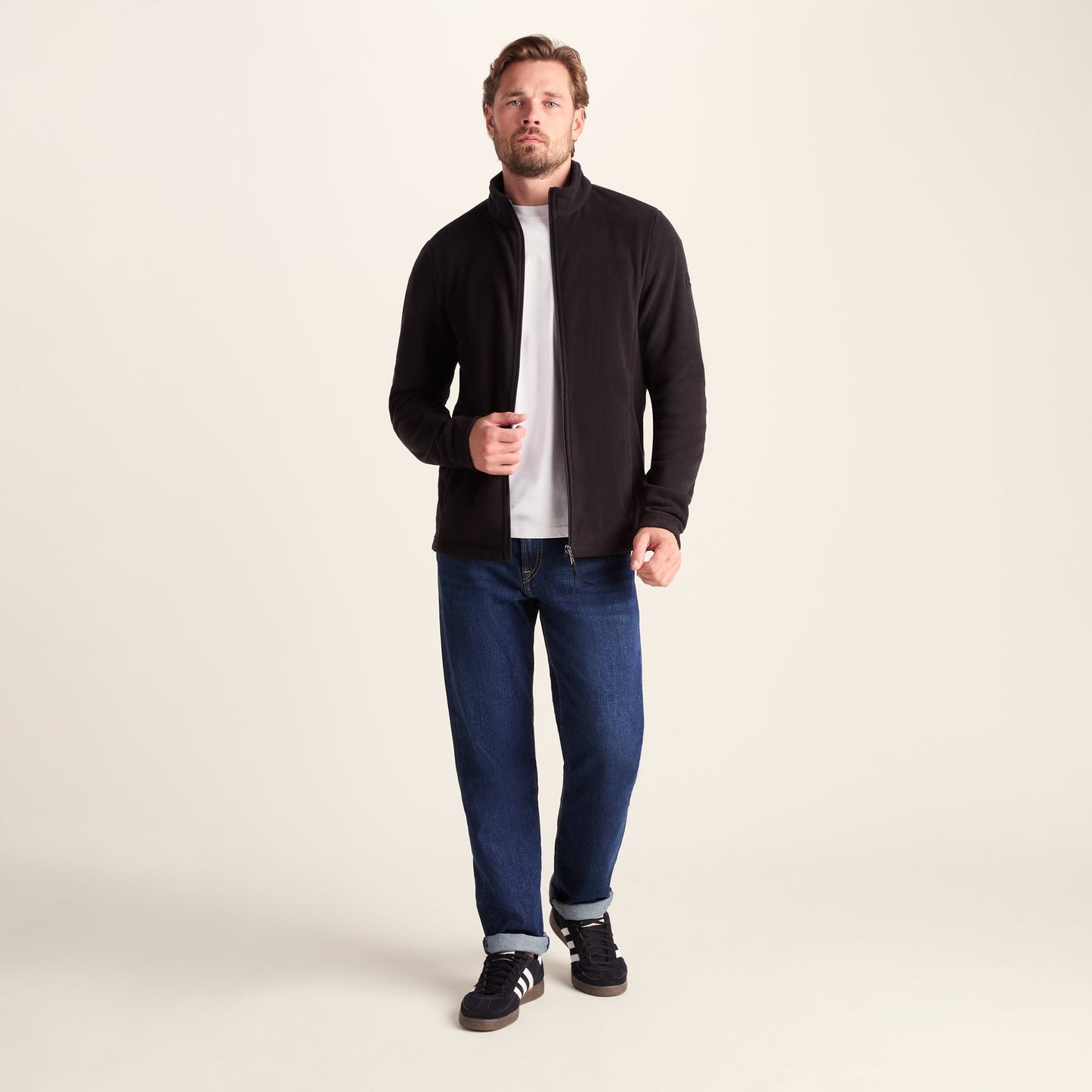 Revive Mens Fleece Jacket - Black
