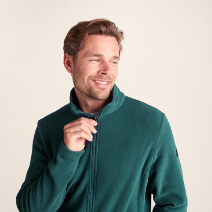 Revive Mens Fleece Jacket - Dark Turquoise