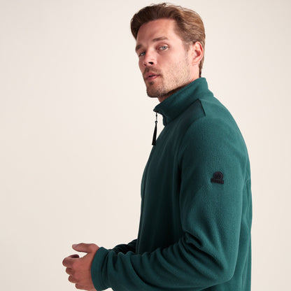 Revive Mens Fleece Jacket - Dark Turquoise