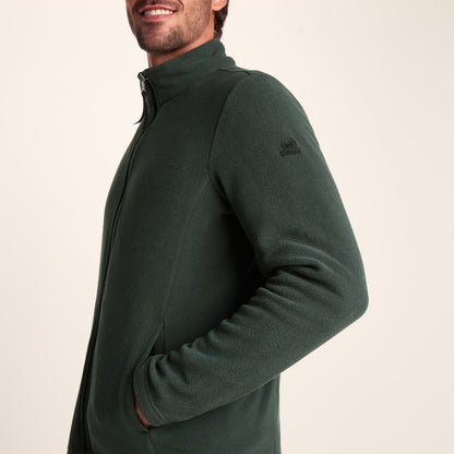 Revive Mens Fleece Jacket - Racing Green