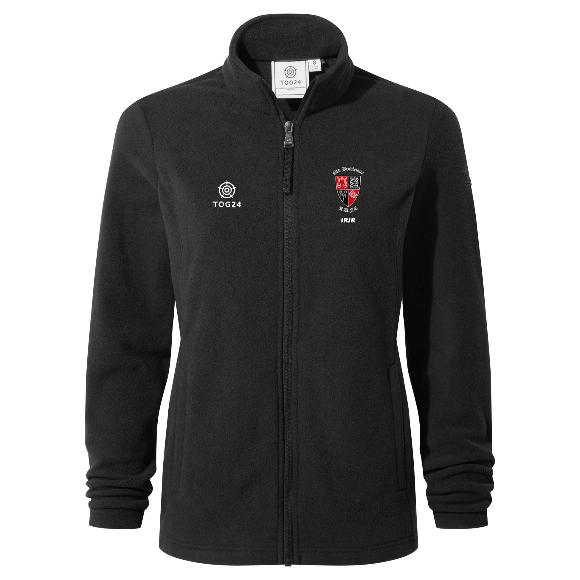 Old Brodleians Womens - Revive Fleece Jacket Black
