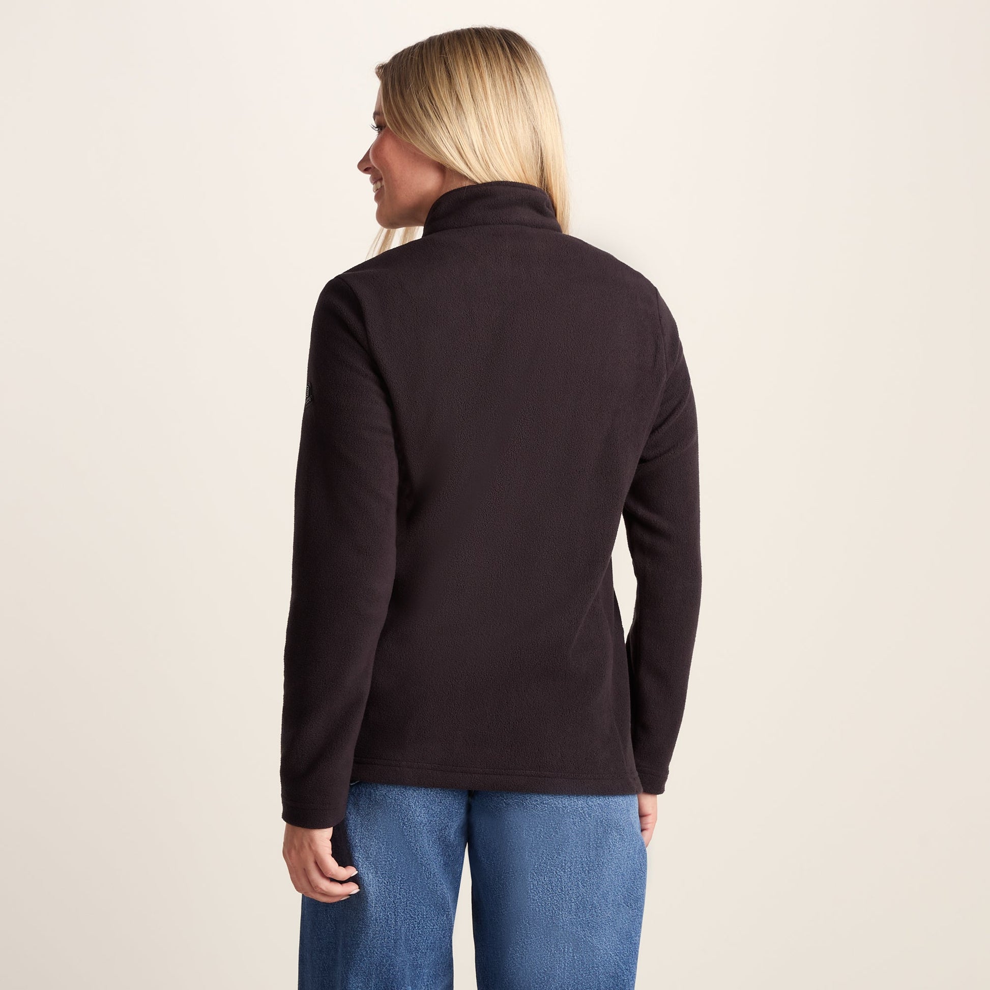 Revive Womens Fleece Jacket - Black