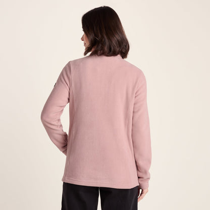 Revive Womens Fleece Jacket - Faded Pink