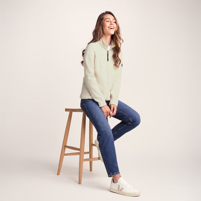 Revive Womens Fleece Jacket - Warm Cloud