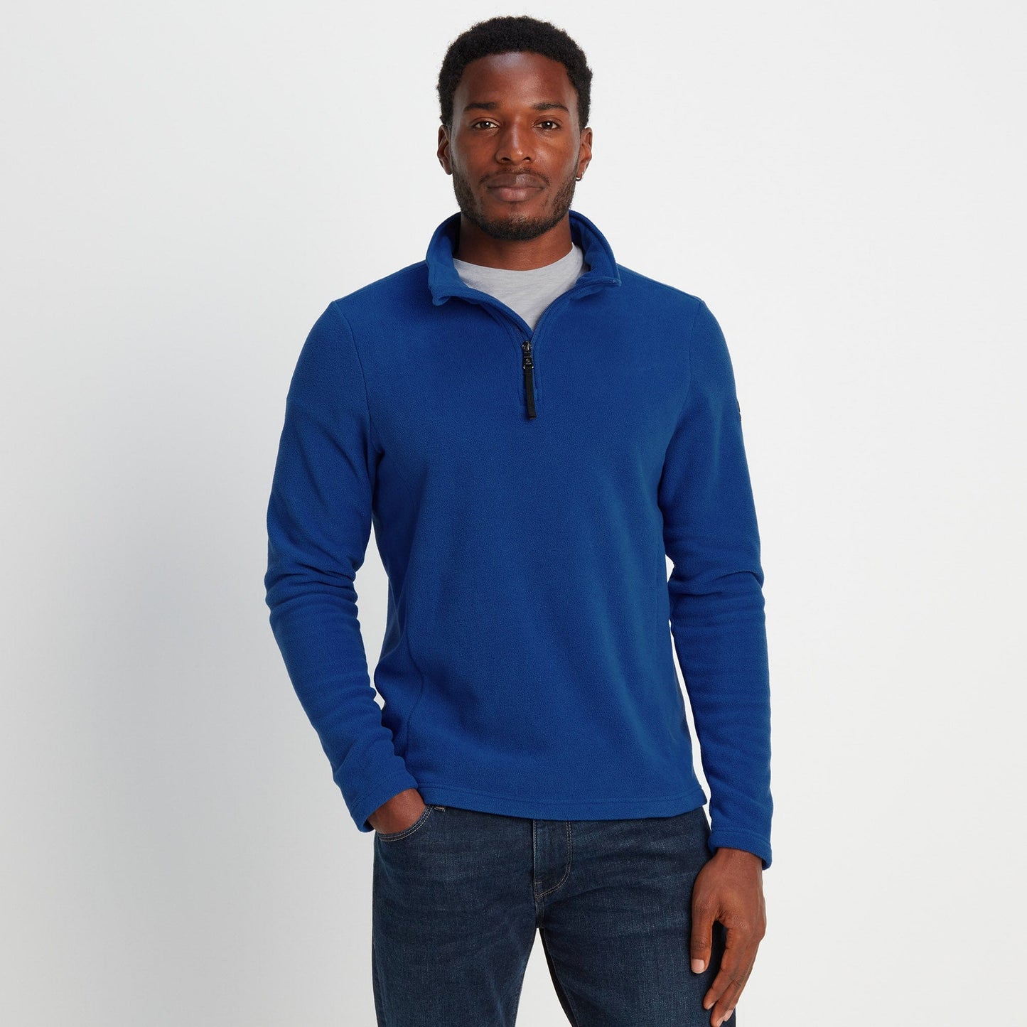 Revive Mens Quarter Zip Fleece - Royal Blue