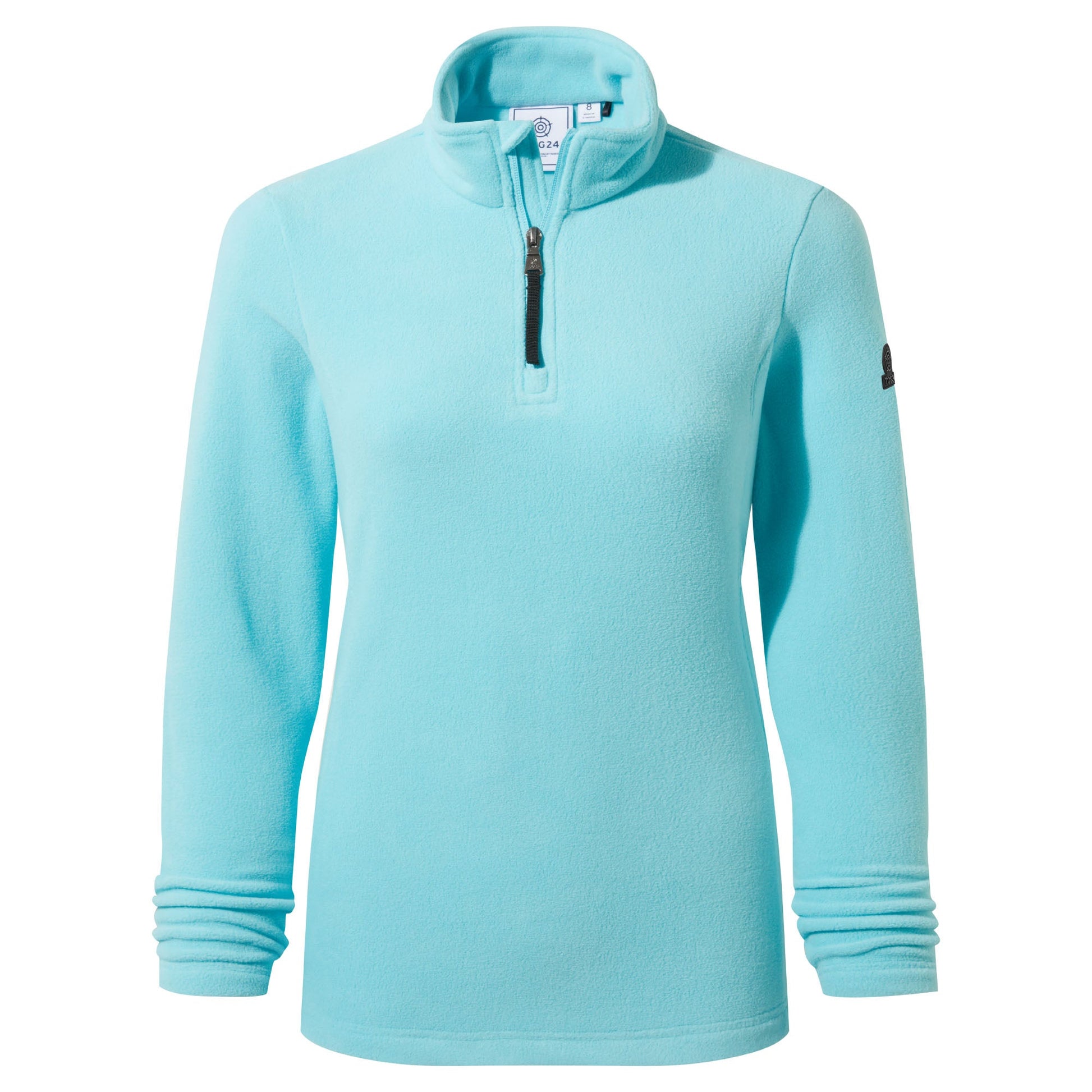 Revive Womens Quarter Zip Fleece - Shore Blue