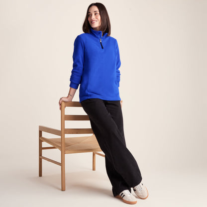 Revive Womens Quarter Zip Fleece - Ultra Marine Blue