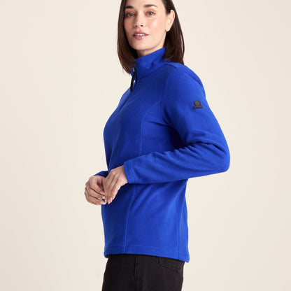 Revive Womens Quarter Zip Fleece - Ultra Marine Blue