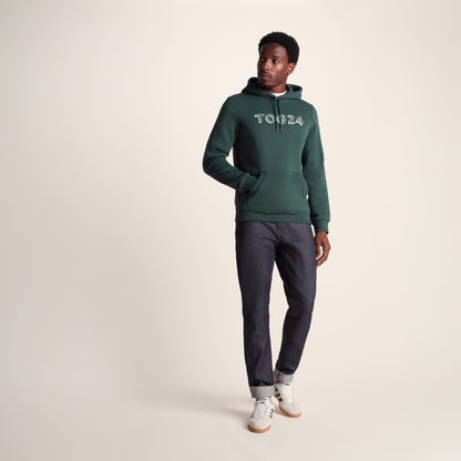 Rinson Mens Supersoft Hoody  - Racing Green