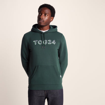 Rinson Mens Supersoft Hoody  - Racing Green