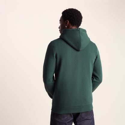 Rinson Mens Supersoft Hoody  - Racing Green