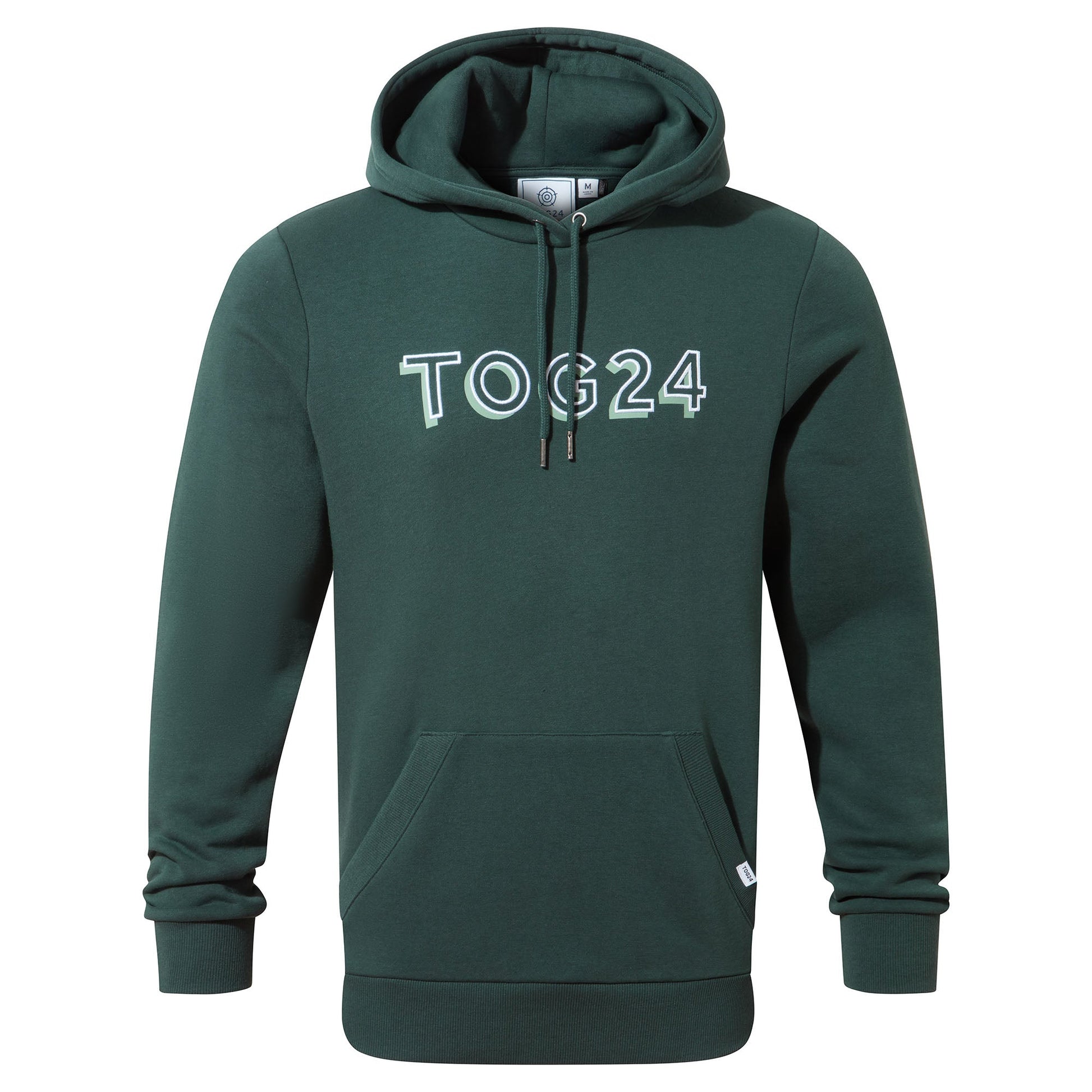 Rinson Mens Supersoft Hoody  - Racing Green