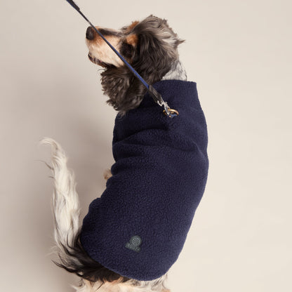 Rover Sherpa Dog Coat M - Oxford Blue