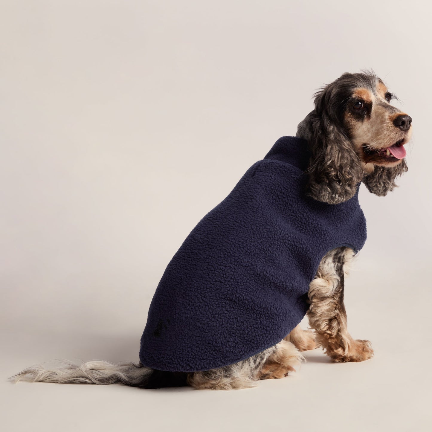 Rover Sherpa Dog Coat M - Oxford Blue