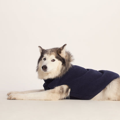 Rover Sherpa Dog Coat L - Oxford Blue