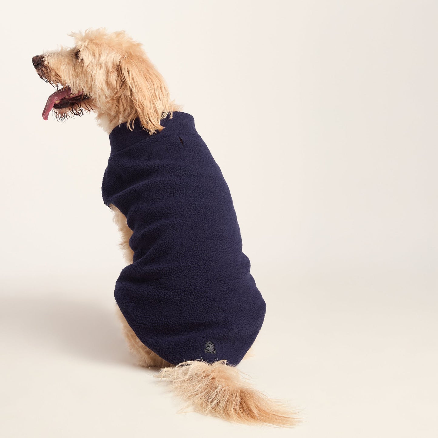 Rover Sherpa Dog Coat XL - Oxford Blue