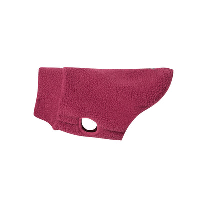 Rover Sherpa Dog Coat XS - Washed Burgundy