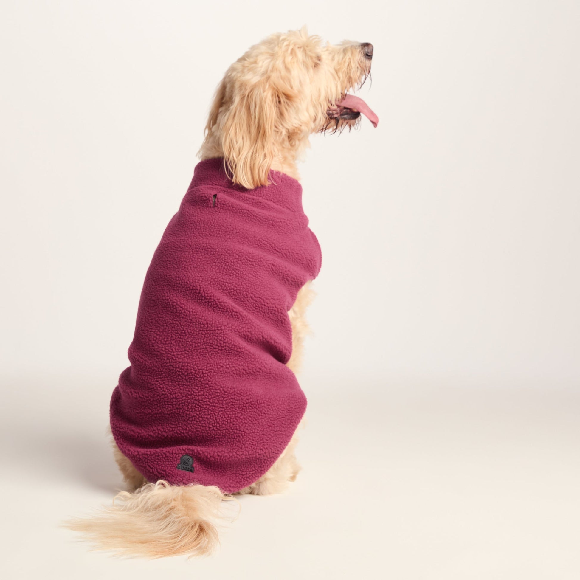 Rover Sherpa Dog Coat XL - Washed Burgundy