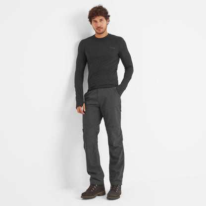 Rowland Mens Performance Trousers Short Leg - Storm