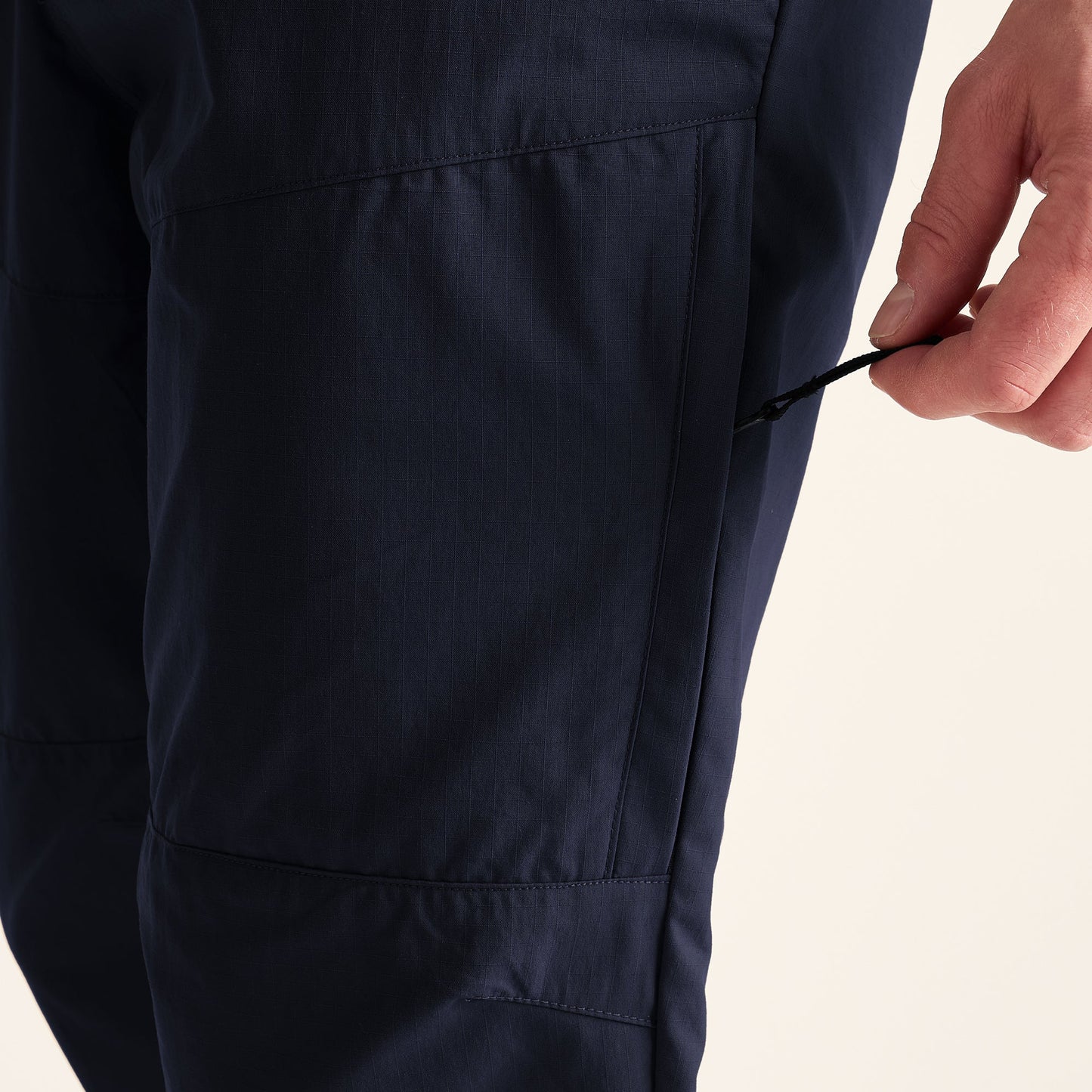 Rowland Mens Performance Trousers Short Leg - Navy