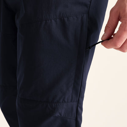 Rowland Mens Performance Trousers Short Leg - Navy